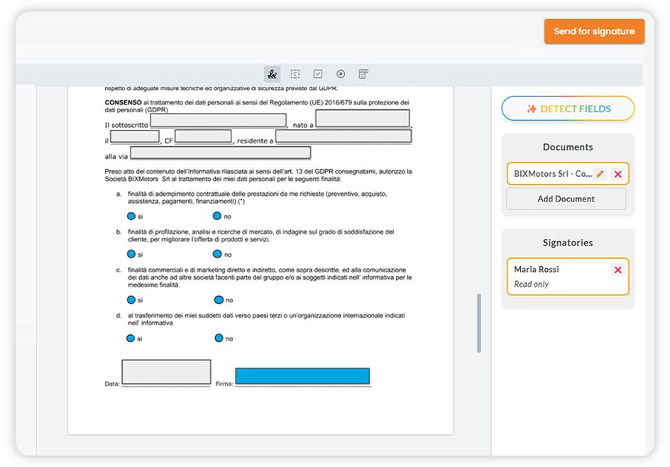 BIX-SIGN: electronic signature portal BIX-SIGN: electronic signature portal